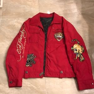 Ed Hardy Jacket/ rare find
